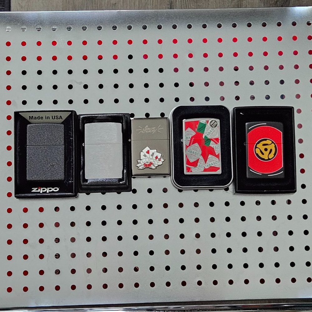 Vintage Zippo Lighters Bundle